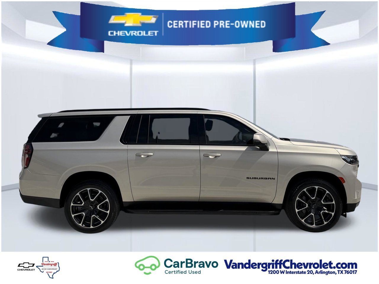 Certified 2023 Chevrolet Suburban RST w/ Luxury Package AWD/4WD image 3