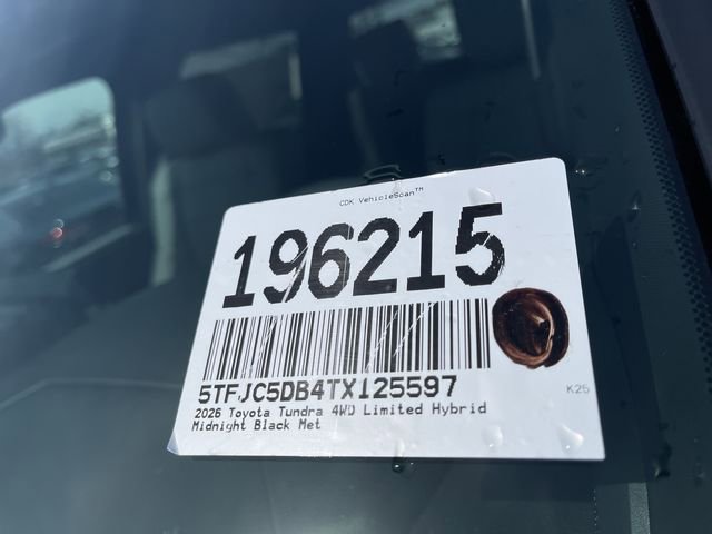 New 2026 Toyota Tundra Limited image 23