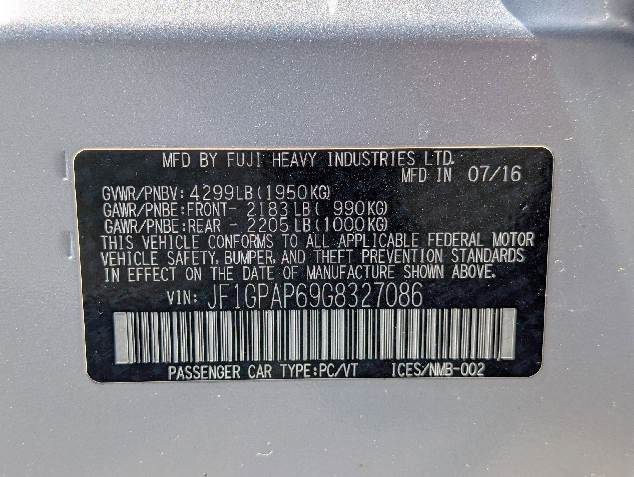 Used 2016 Subaru Impreza 2.0i Sport Premium AWD/4WD image 30