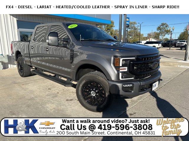 Used 2022 Ford F250 Lariat w/ Black Appearance Package
