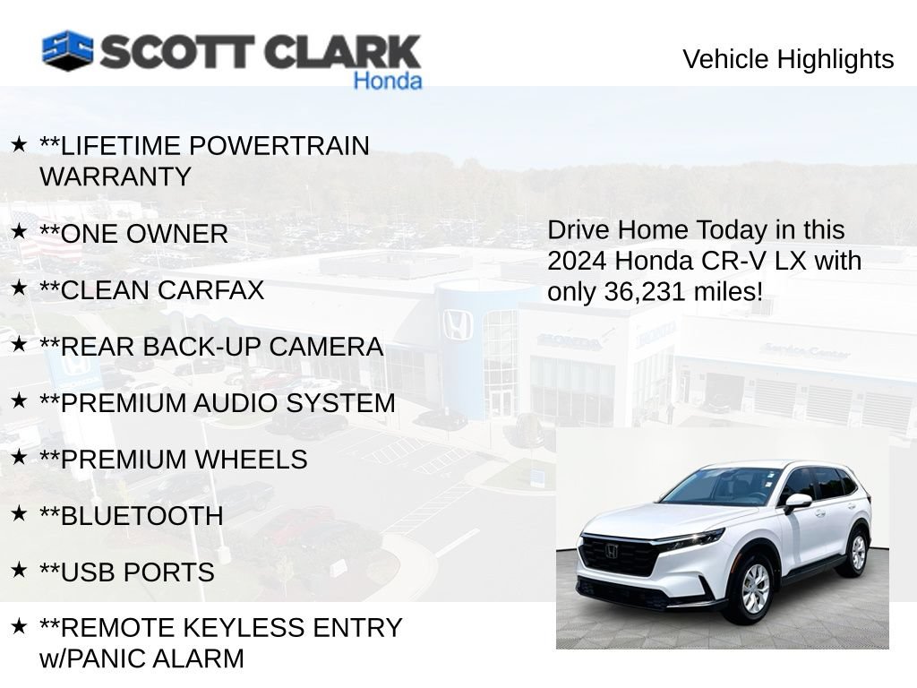 Used 2024 Honda CR-V LX image 11