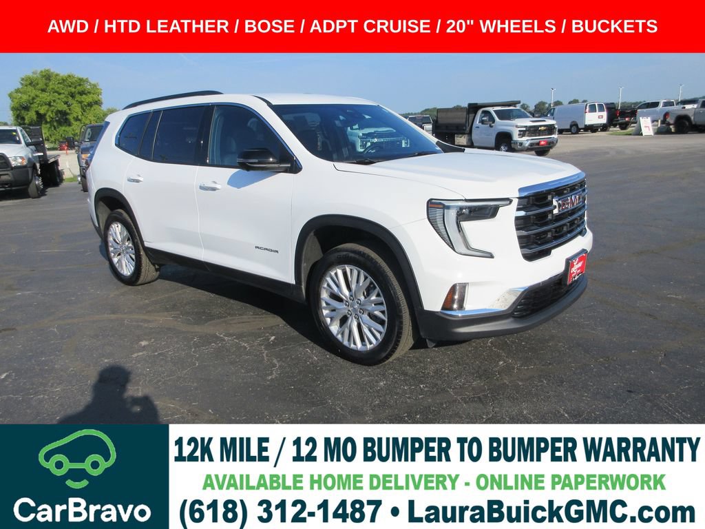Certified 2026 GMC Acadia Elevation w/ Elevation Premium Package