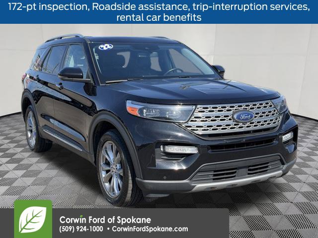 Certified 2022 Ford Explorer Limited w/ Class IV Trailer Tow Package AWD/4WD image 6