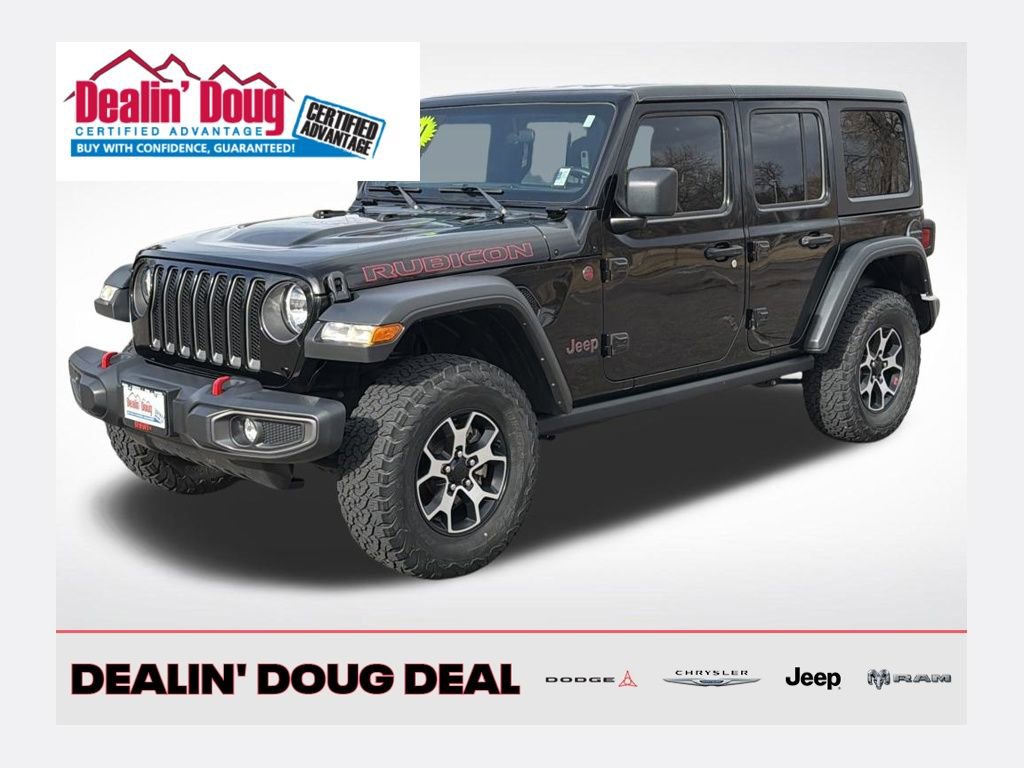 Used 2021 Jeep Wrangler Unlimited Rubicon image 1