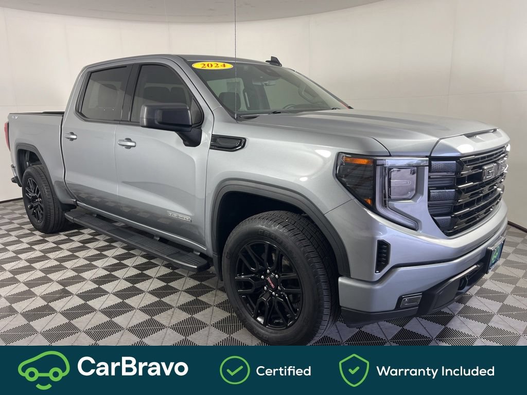 Certified 2024 GMC Sierra 1500 Elevation w/ LPO, Elevation Black Package AWD/4WD image 1