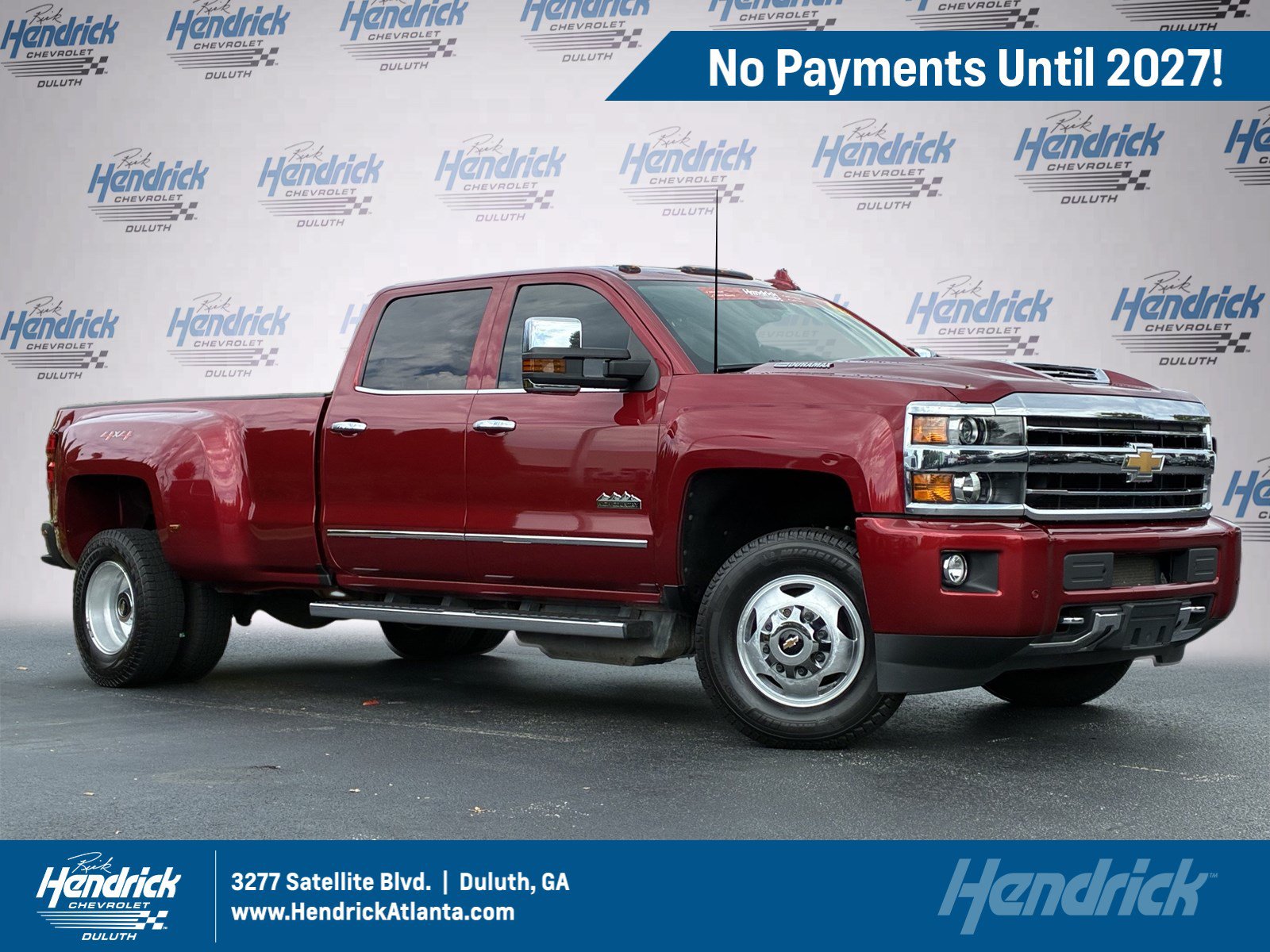 Used 2018 Chevrolet Silverado 3500 High Country w/ Duramax Plus Package