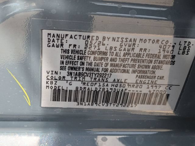 New 2026 Nissan Sentra SV w/ SV Convenience Package FWD image 36