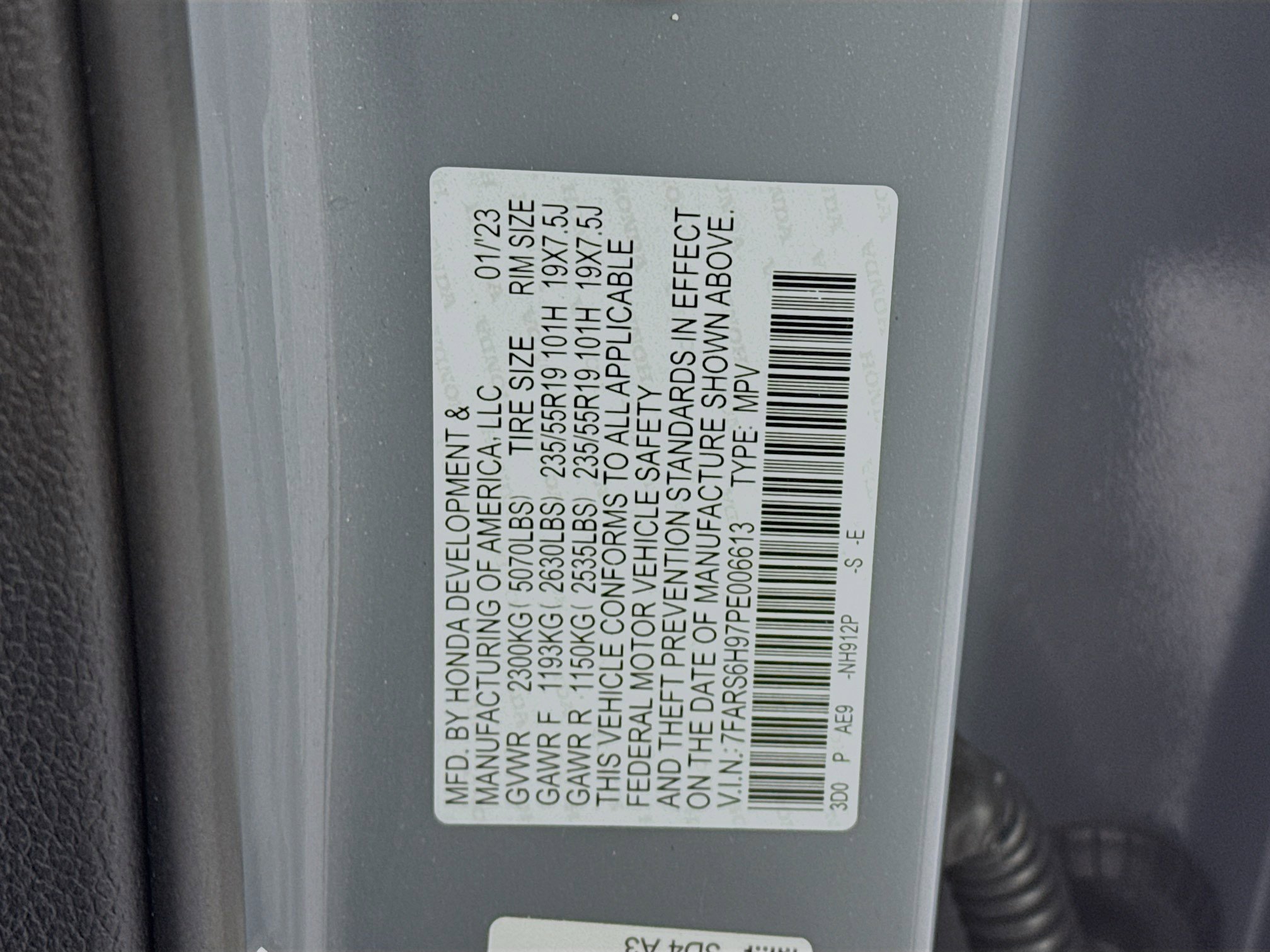 Certified 2023 Honda CR-V Sport Touring image 34