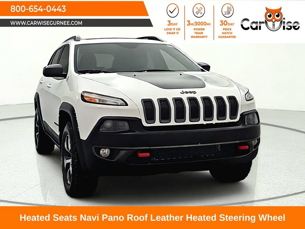 Used 2017 Jeep Cherokee Trailhawk w/ Comfort & Convenience Group AWD/4WD image 1