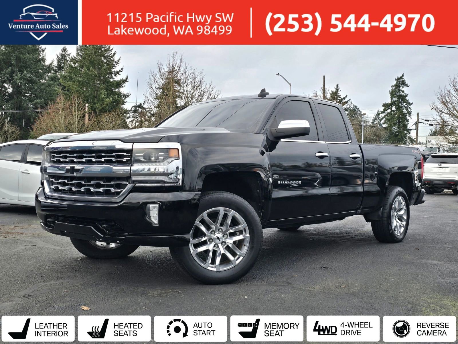 Used 2016 Chevrolet Silverado 1500 LTZ