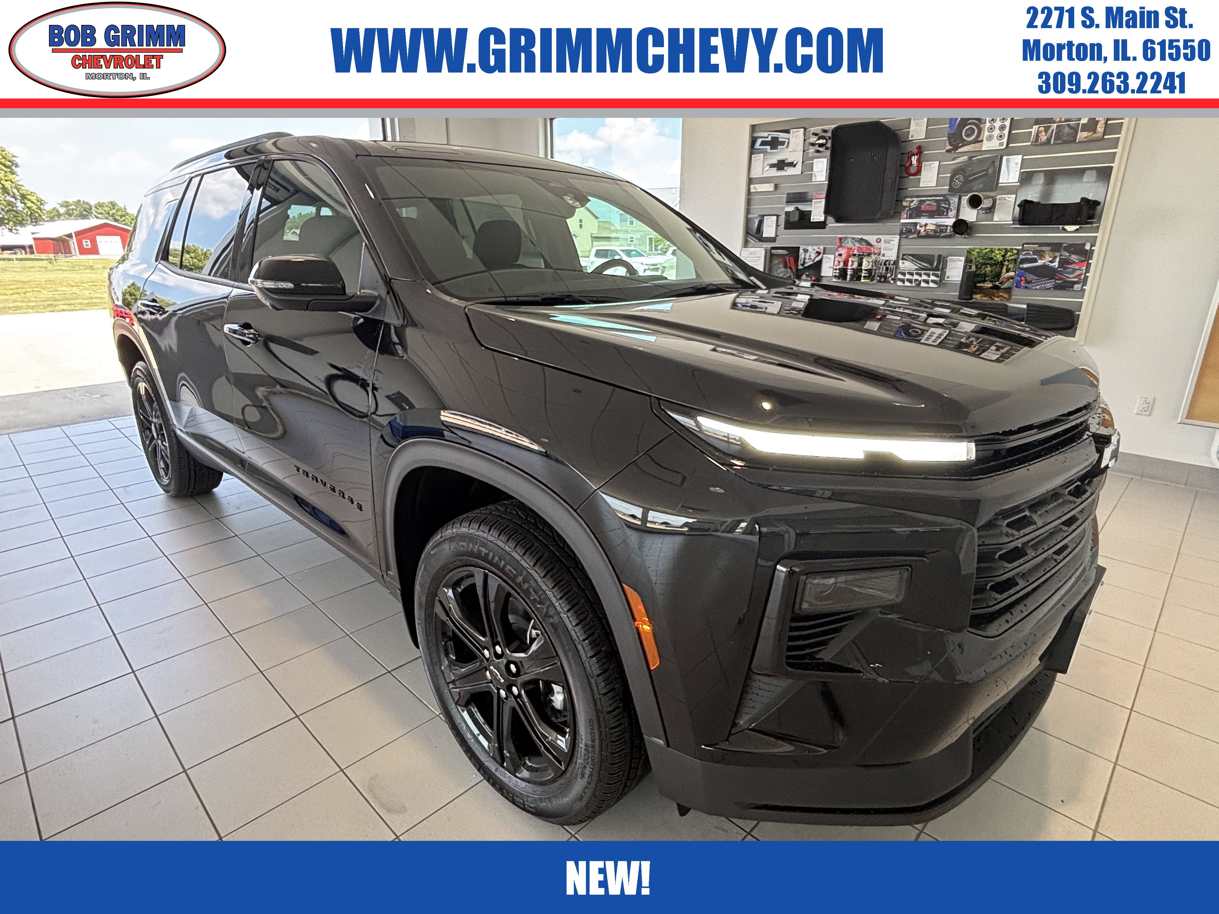 New 2027 Chevrolet Traverse LT w/ Midnight/Sport Edition FWD image 1