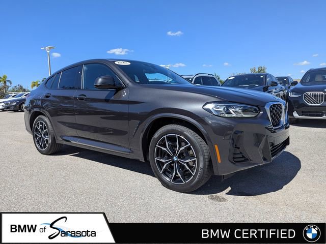 Certified 2025 BMW X4 xDrive30i w/ Premium Package