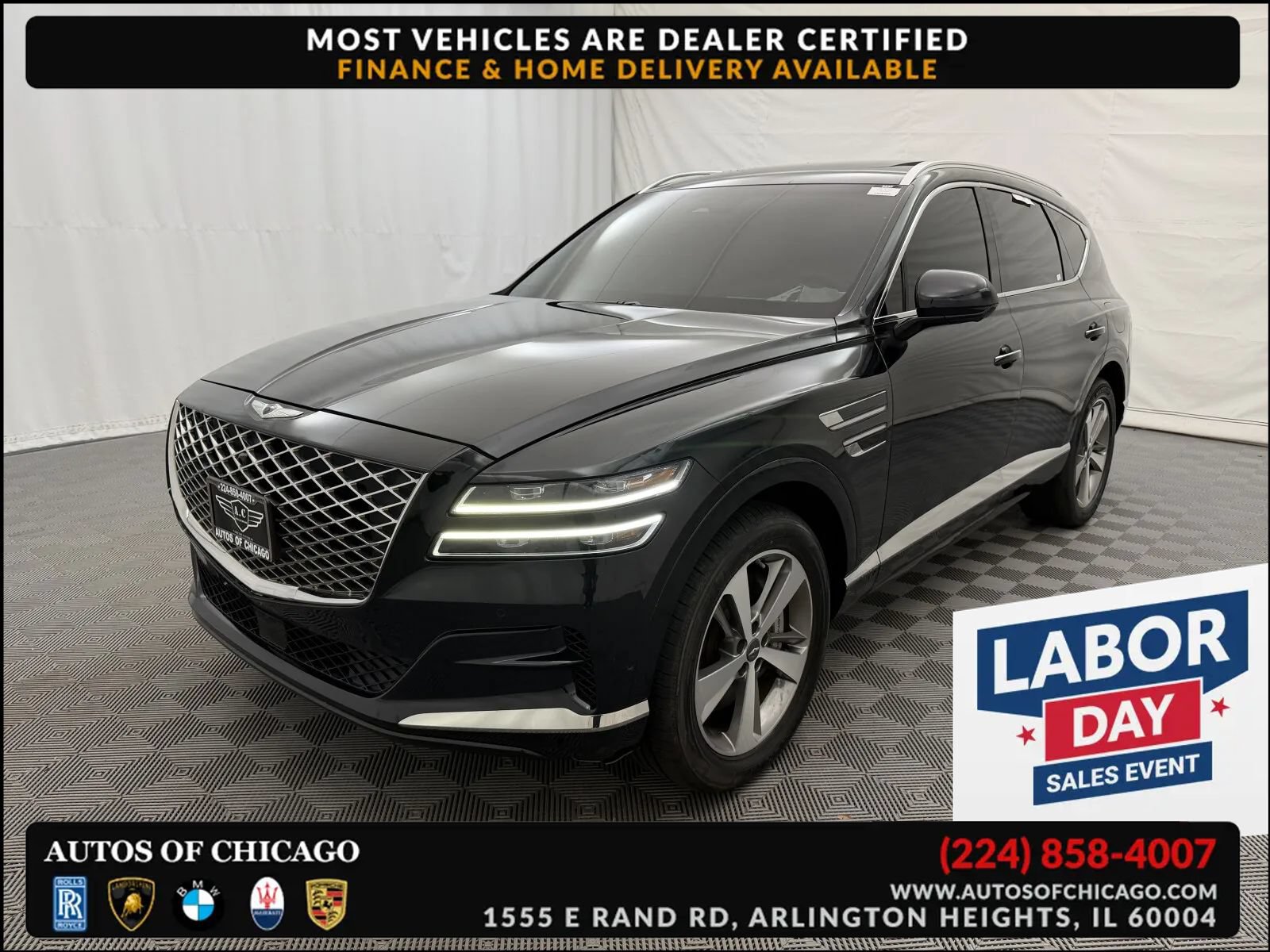 Used 2021 Genesis GV80 3.5T w/ Advanced Package 06 AWD/4WD image 1