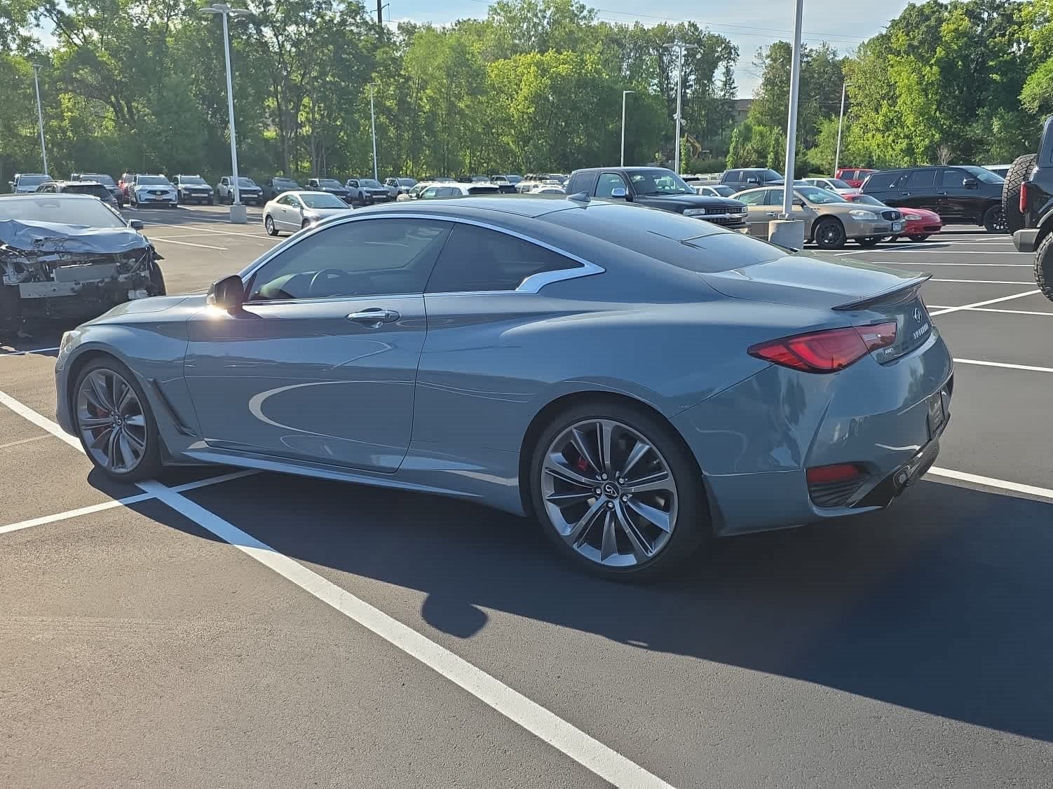 Used 2022 INFINITI Q60 Red Sport 400 w/ Carbon Fiber Package AWD/4WD image 4