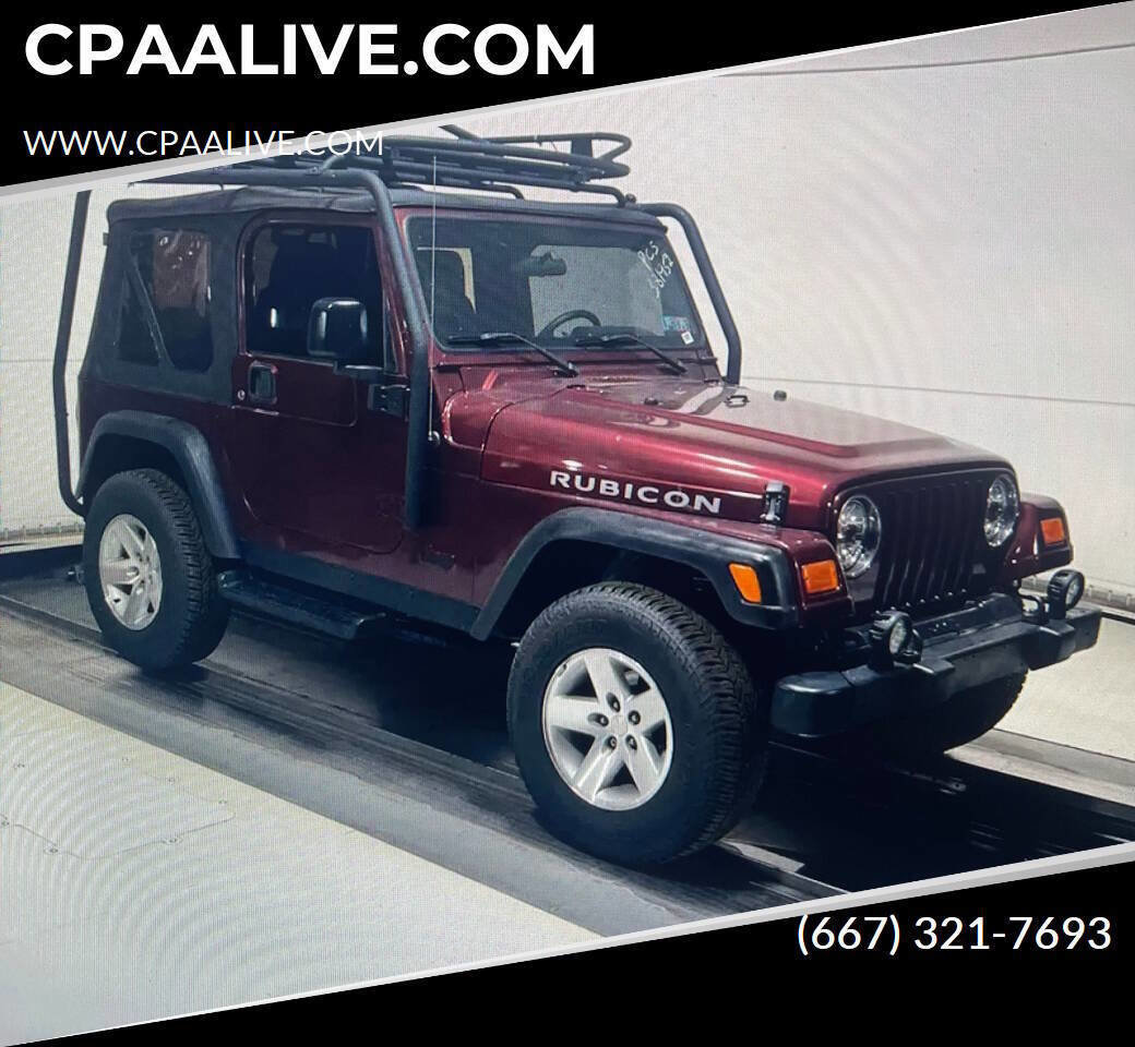 Used 2003 Jeep Wrangler Rubicon