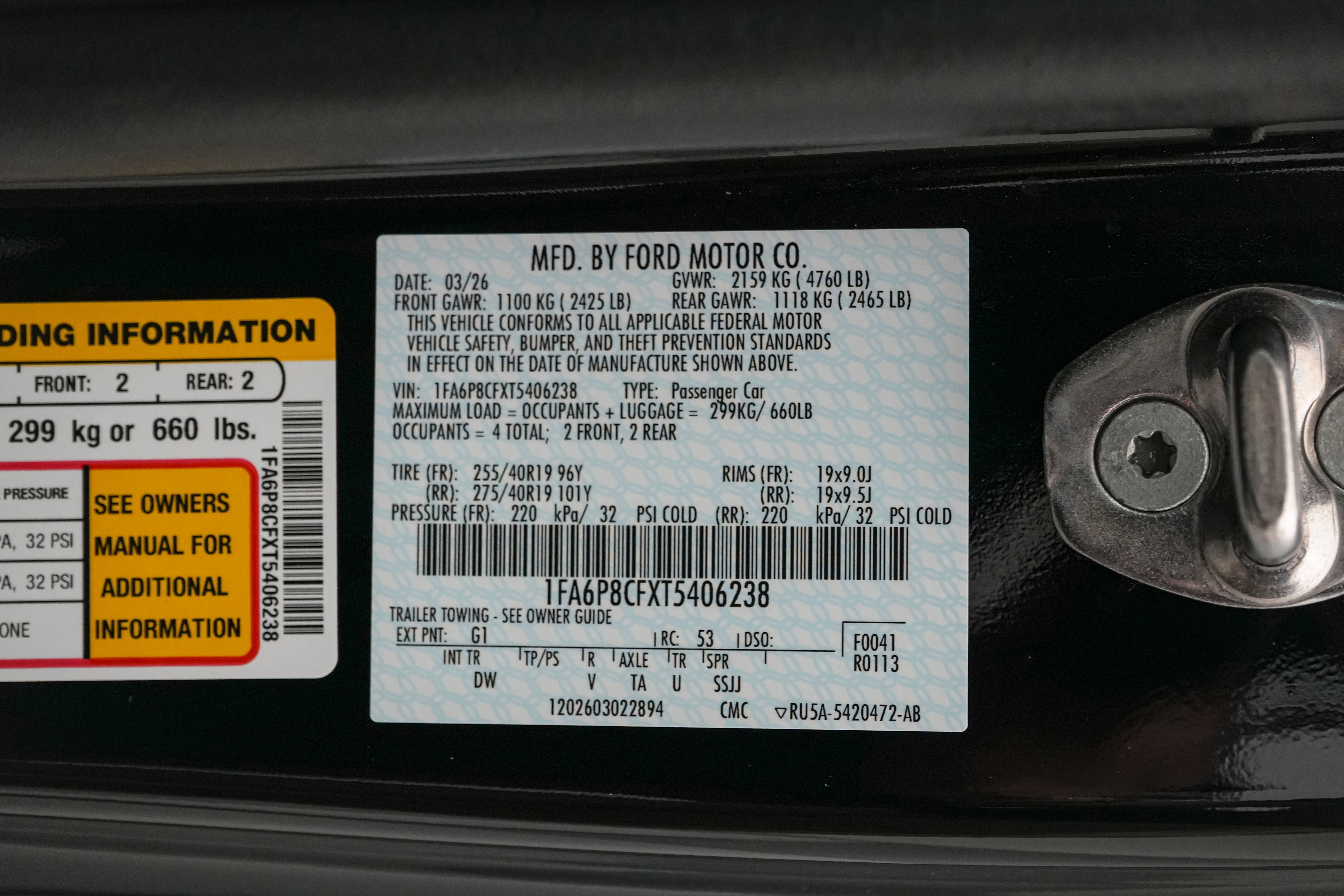 New 2026 Ford Mustang GT RWD image 51