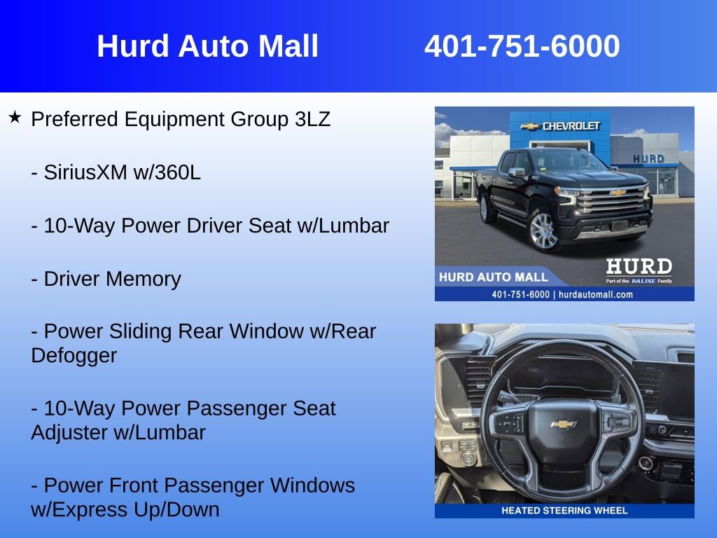 Certified 2024 Chevrolet Silverado 1500 High Country w/ Technology Package image 6