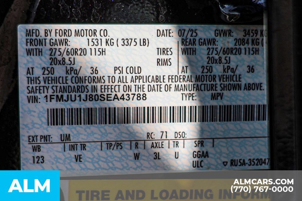 Used 2025 Ford Expedition Active AWD/4WD image 67