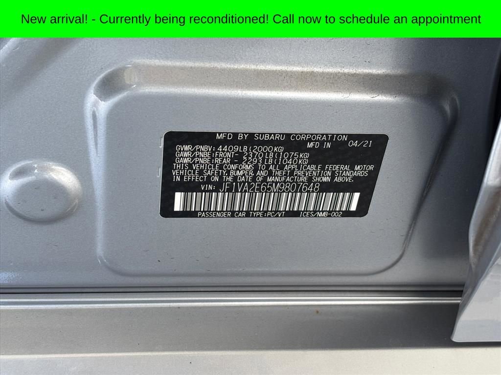 Used 2021 Subaru WRX STI AWD/4WD image 30