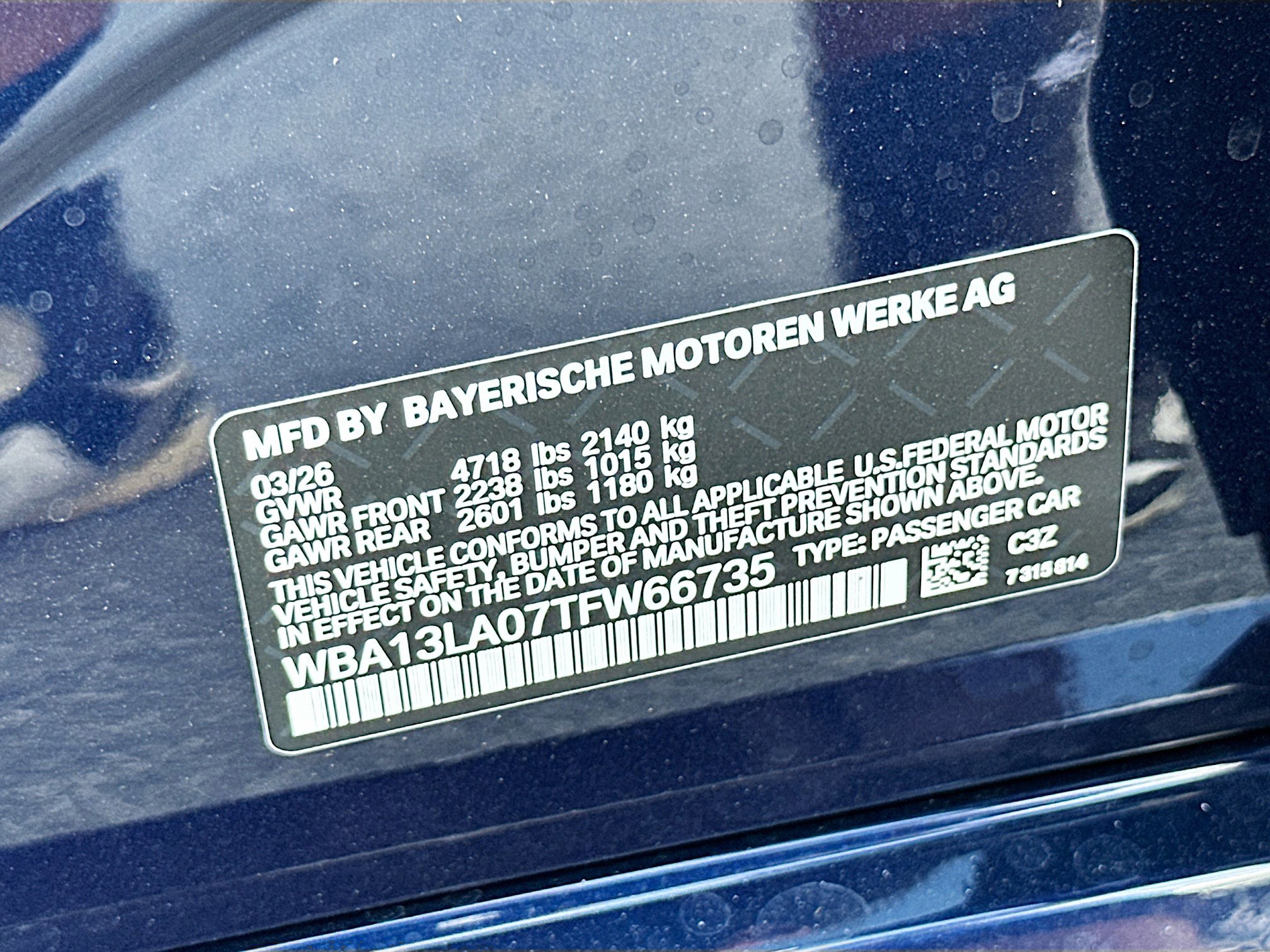 New 2026 BMW 330i Sedan w/ M Sport Package RWD image 27