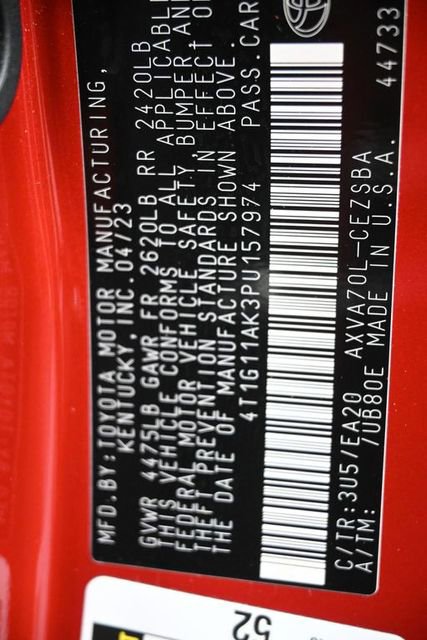 Used 2023 Toyota Camry SE FWD image 28