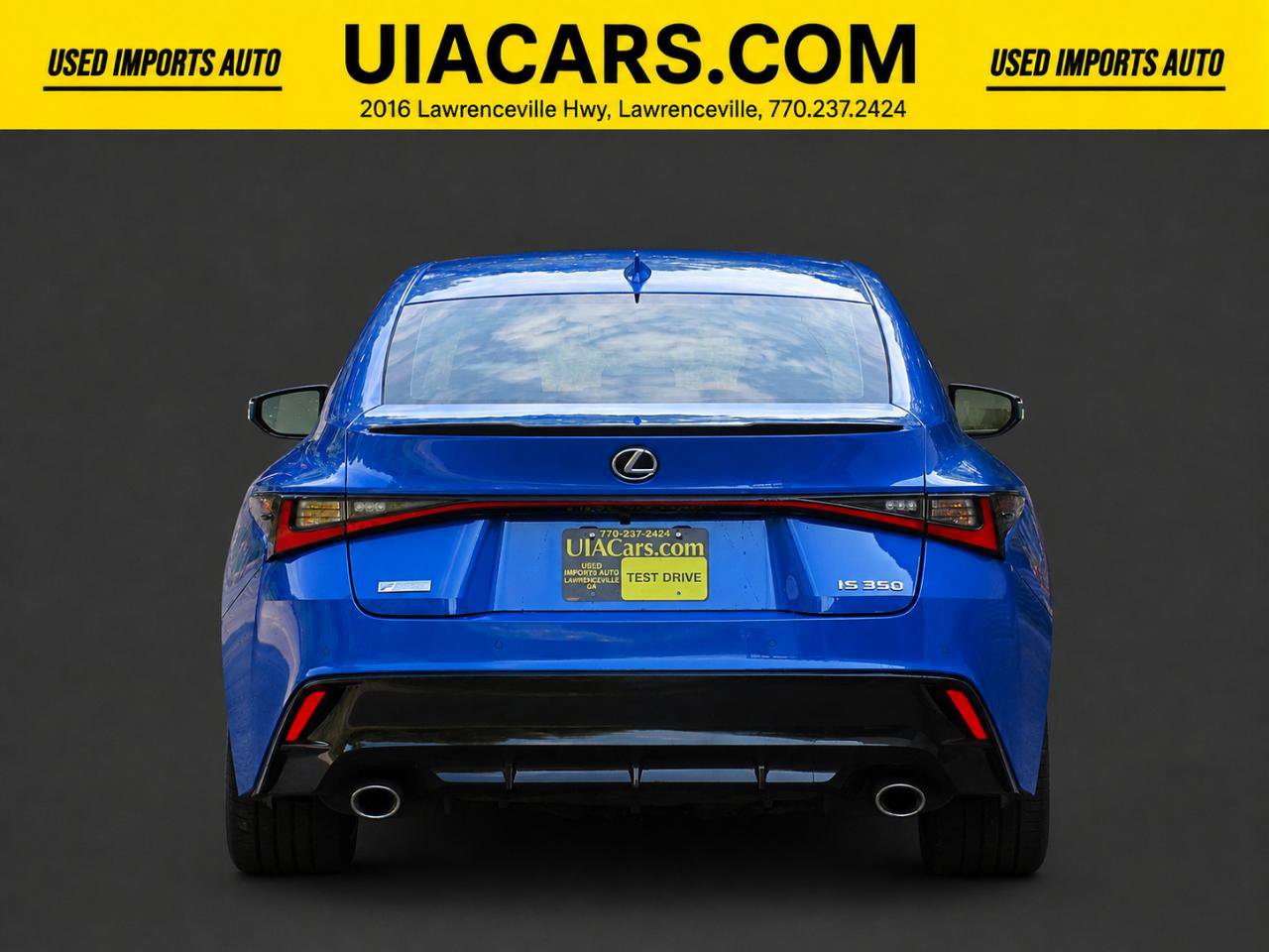Used 2021 Lexus IS 350 F Sport w/ Accessory Package RWD image 6
