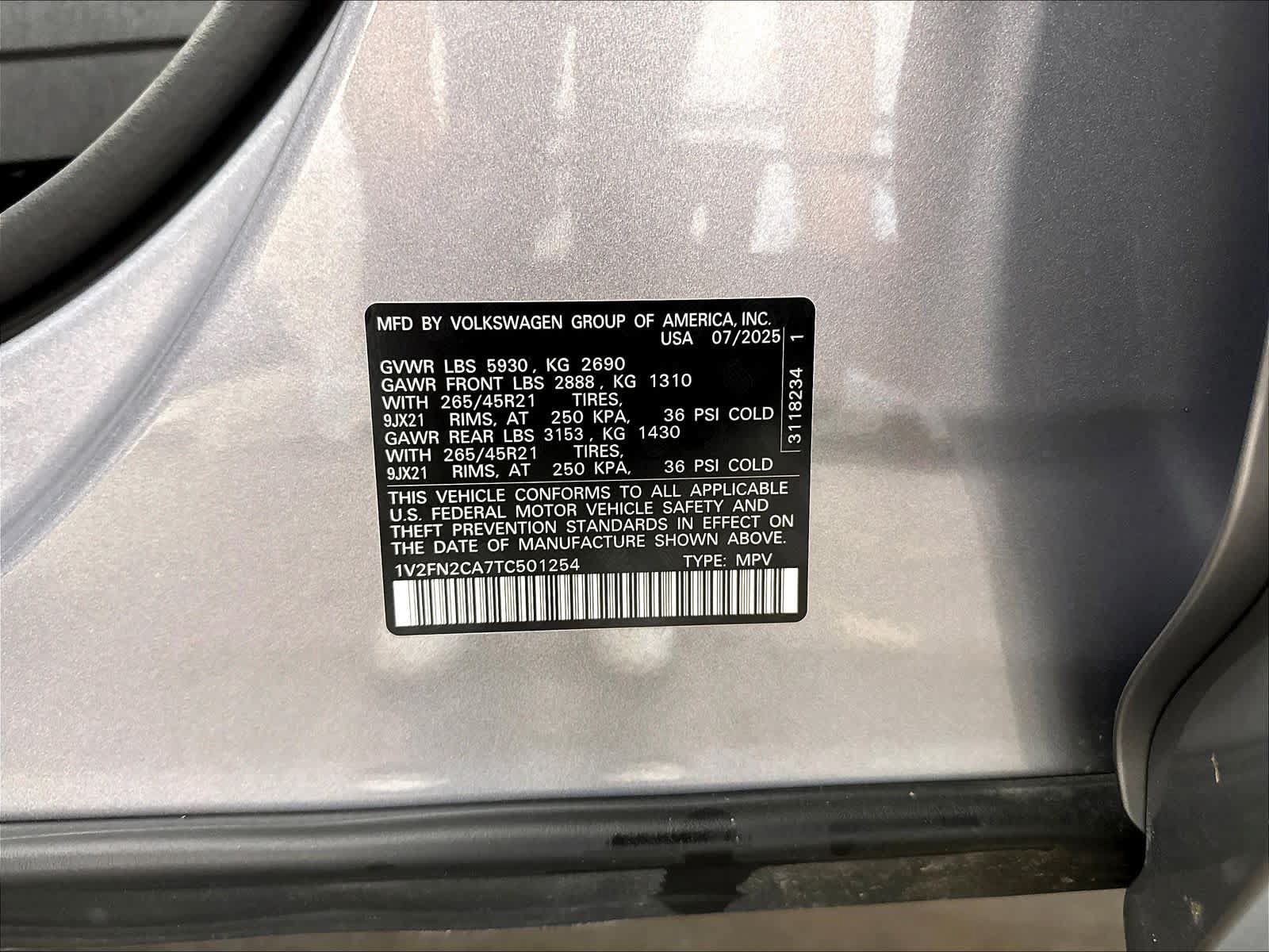 Used 2026 Volkswagen Atlas SEL Premium R-Line AWD/4WD image 22