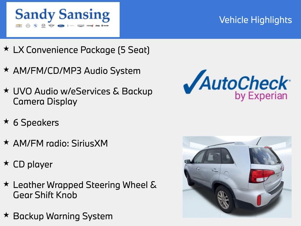 Used 2014 Kia Sorento LX FWD image 7