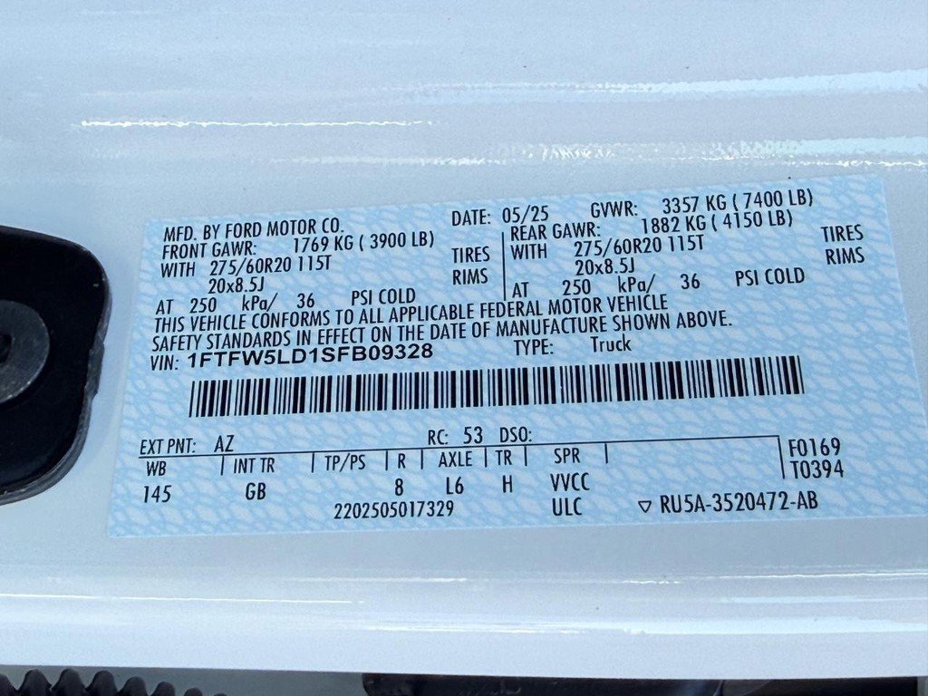 Used 2025 Ford F150 Lariat w/ Equipment Group 502A High AWD/4WD image 31