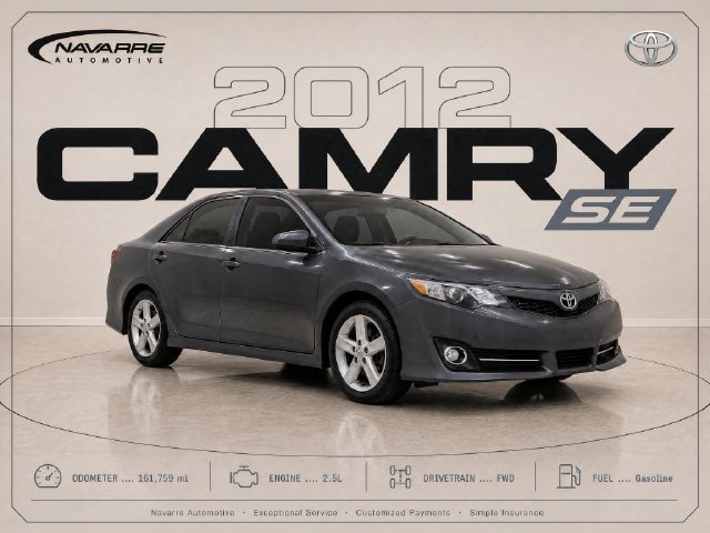Used 2012 Toyota Camry SE w/ Convenience Pkg