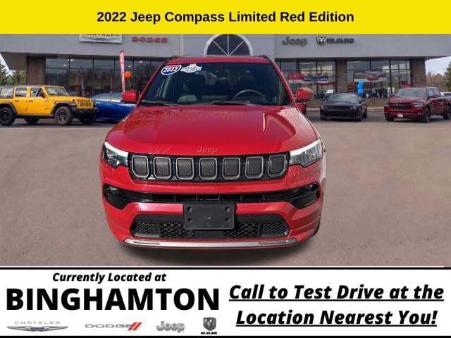 Used 2022 Jeep Compass Limited w/ (RED) Package AWD/4WD image 2