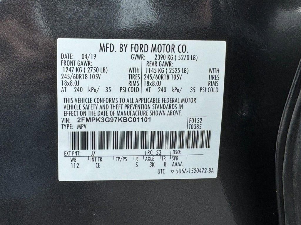 Used 2019 Ford Edge SE FWD image 23