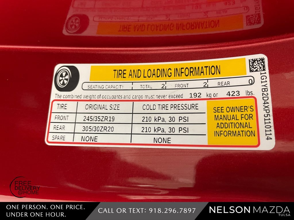 Used 2023 Chevrolet Corvette Stingray Preferred Cpe w/ Z51 Performance Package image 51