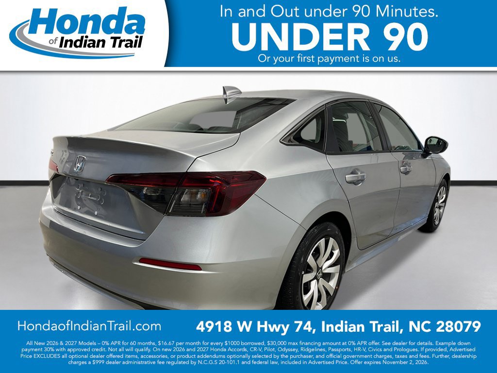 New 2026 Honda Civic LX image 3