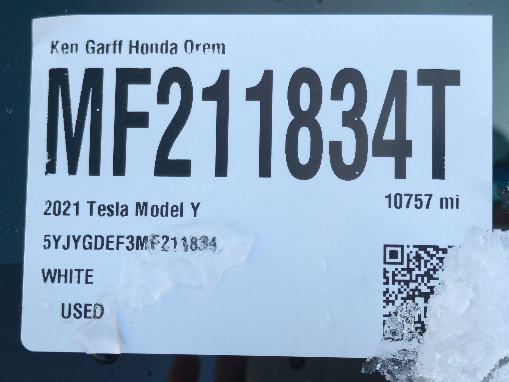 Used 2021 Tesla Model Y Performance image 37