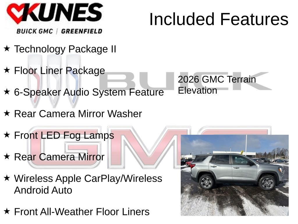 New 2026 GMC Terrain Elevation w/ Technology Package II image 3