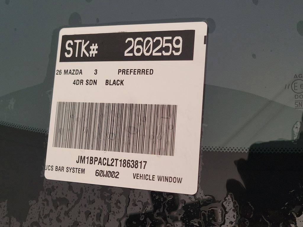 New 2026 MAZDA MAZDA3 2.5 S Sedan w/ Preferred Pkg image 21