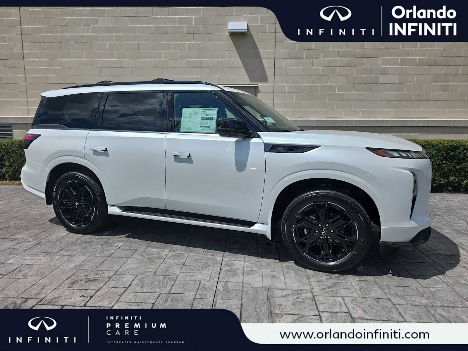 New 2026 INFINITI QX80 4WD w/ Sport Exterior Package
