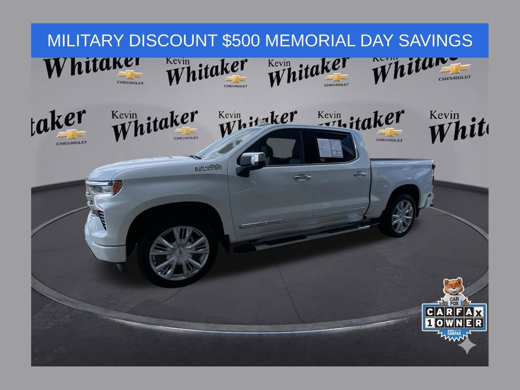 Certified 2024 Chevrolet Silverado 1500 High Country w/ High Country Premium Package AWD/4WD image 1