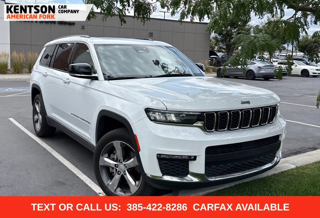 Used 2021 Jeep Grand Cherokee L Limited AWD/4WD image 1