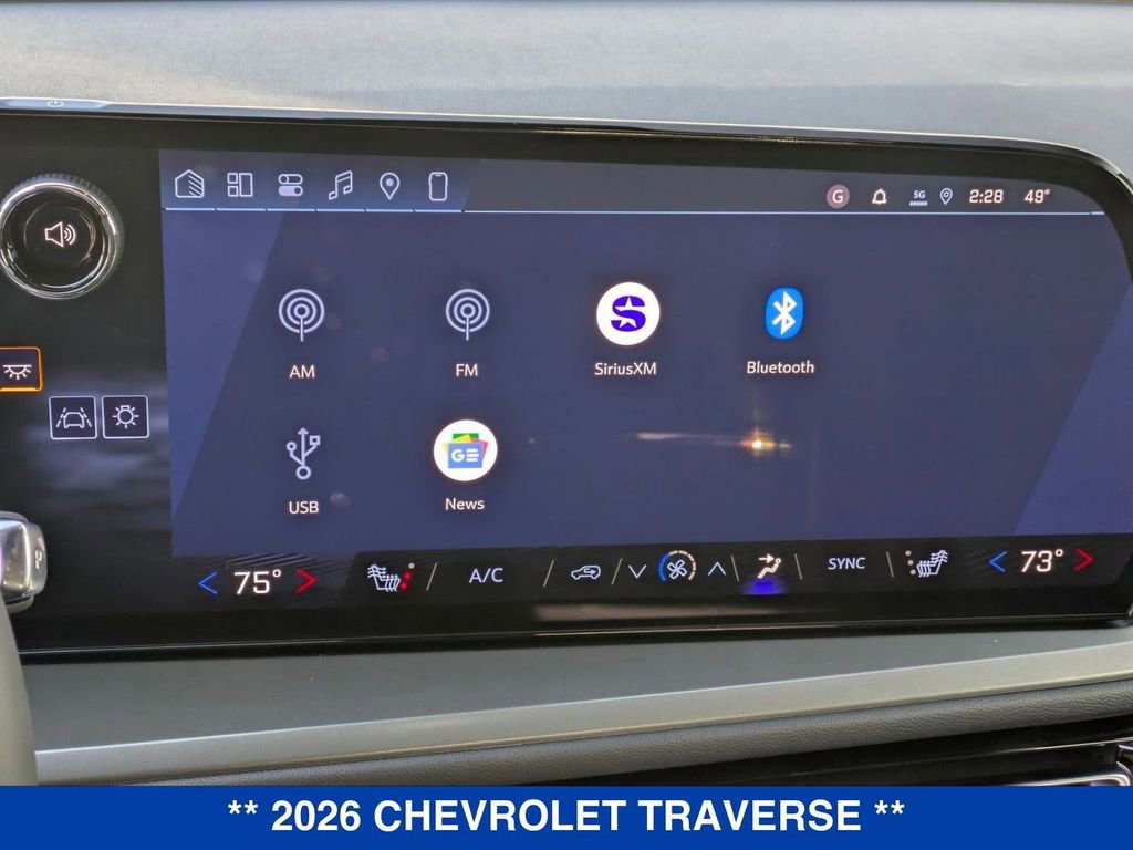 New 2026 Chevrolet Traverse LT w/ Sun and Wheel Package FWD image 24