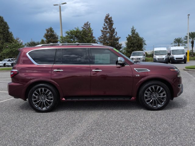 Used 2022 Nissan Armada Platinum w/ Captain's Chairs Package AWD/4WD image 3