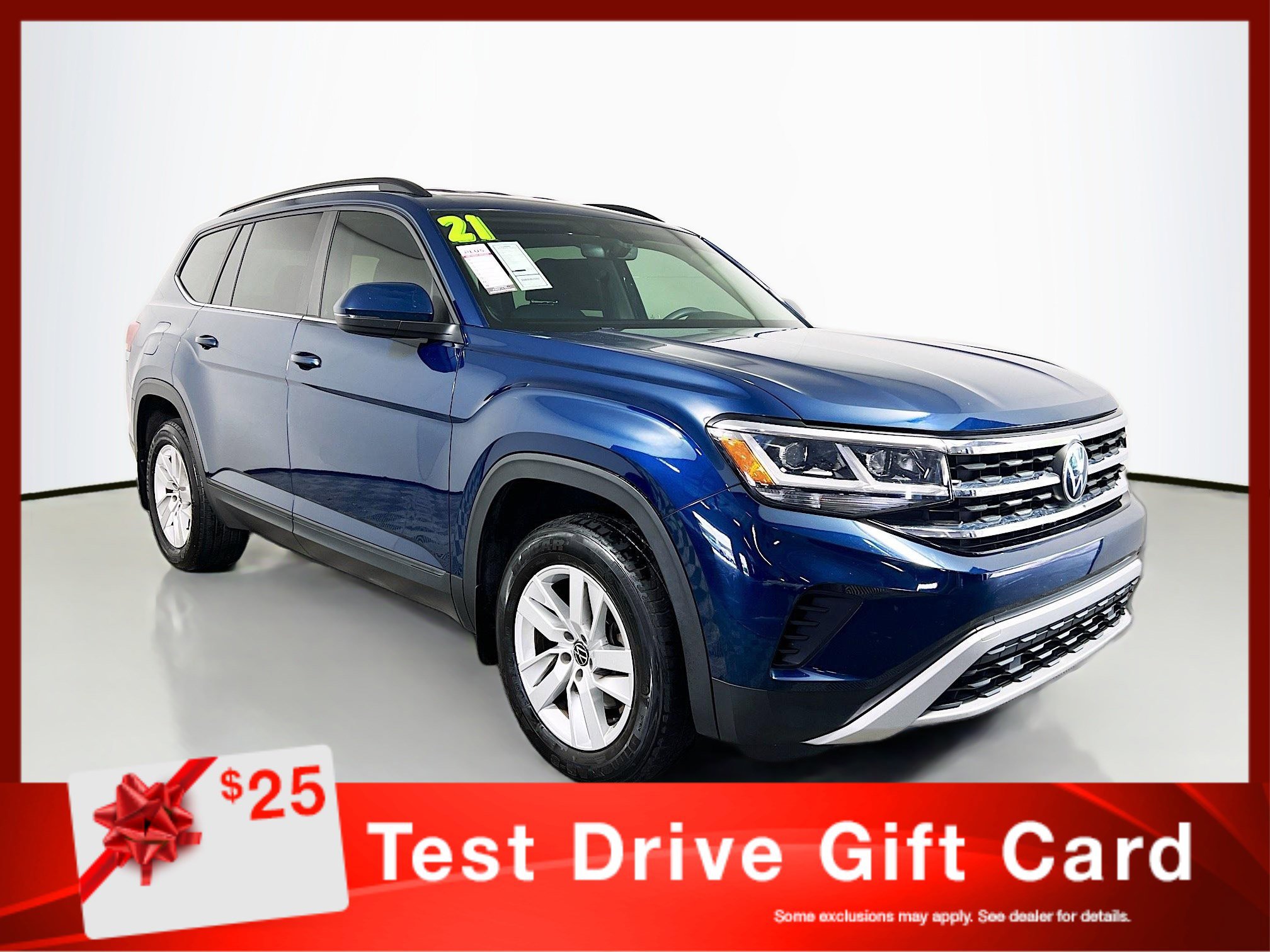 Used 2021 Volkswagen Atlas S FWD image 1