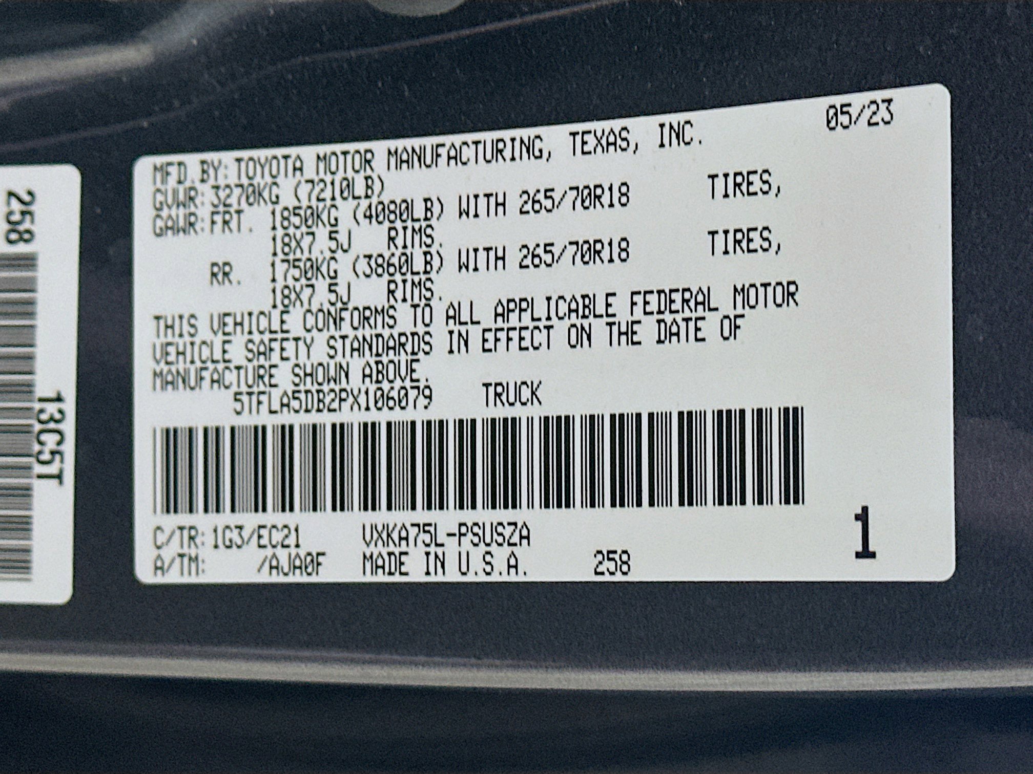 Used 2023 Toyota Tundra SR5 w/ SR5 Premium Package AWD/4WD image 12