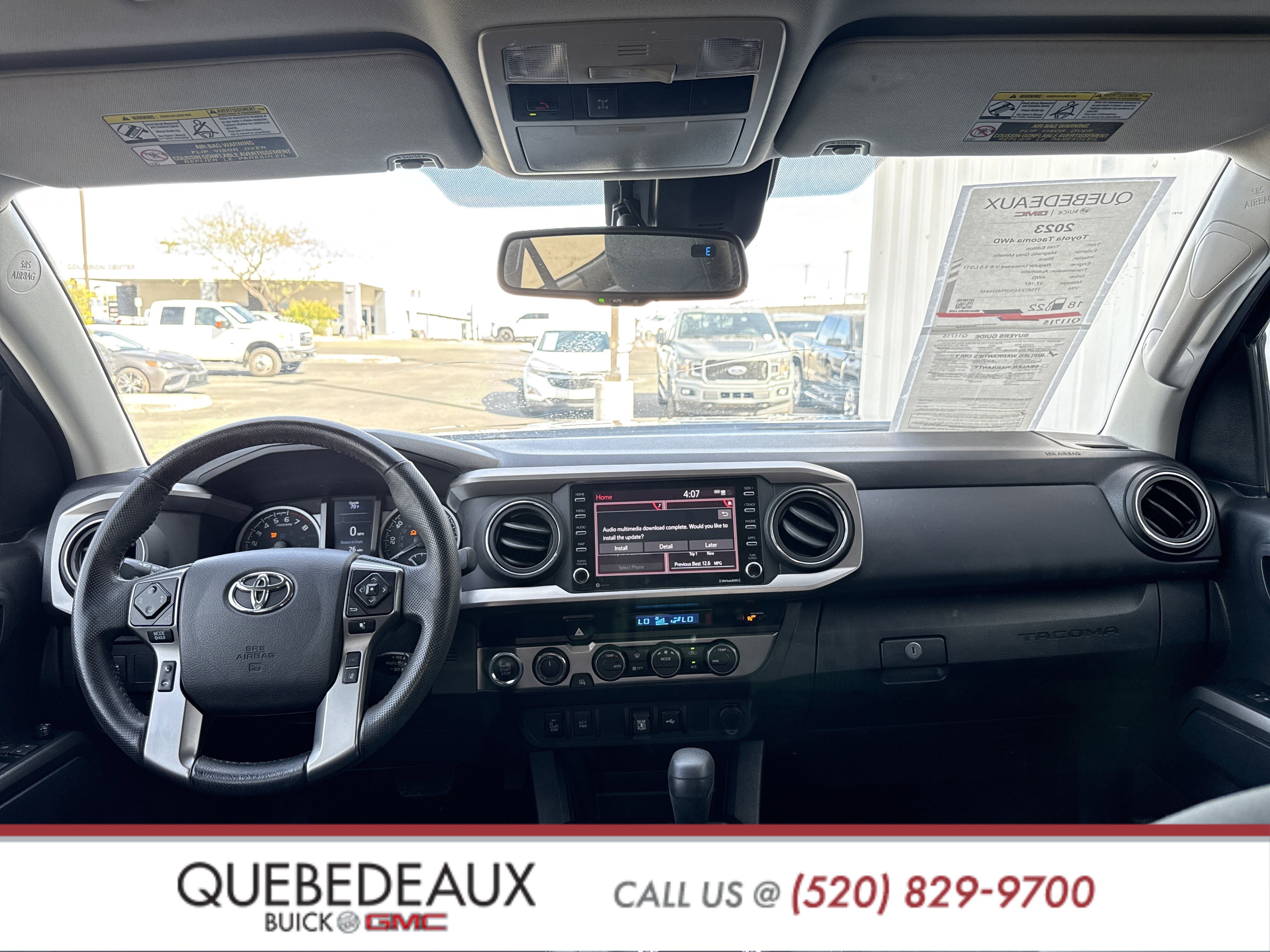 Used 2023 Toyota Tacoma 4x4 Double Cab w/ Trail Edition image 24