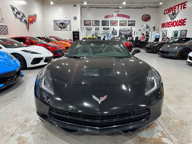 Used 2018 Chevrolet Corvette Stingray Convertible w/ Carbon Flash Badge Package RWD image 12