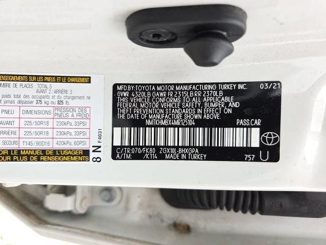 Used 2021 Toyota C-HR XLE FWD image 30