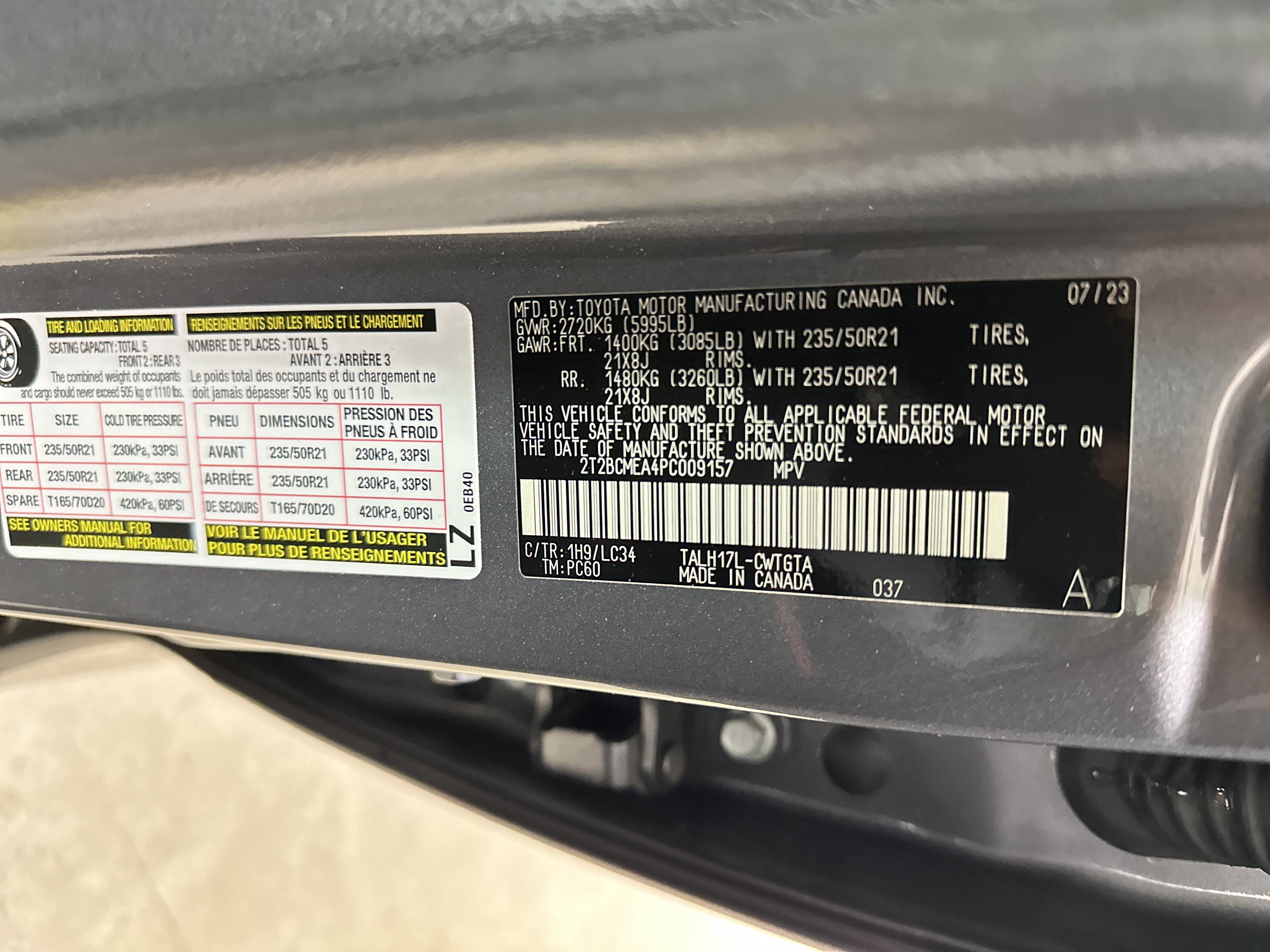 Used 2023 Lexus RX 500h F Sport w/ Cold Area Package AWD/4WD image 35