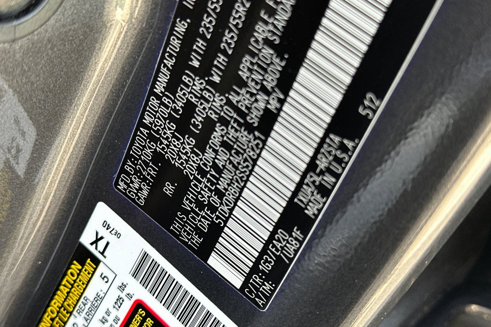 Used 2025 Toyota Highlander XSE image 40