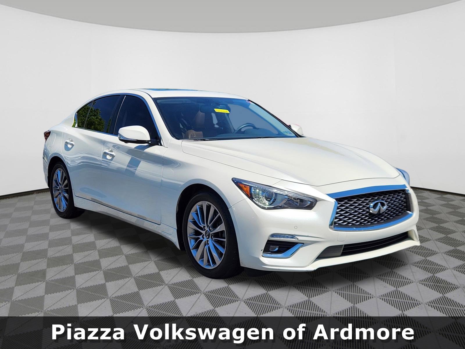 Used 2023 INFINITI Q50 Luxe w/ Cargo Package AWD/4WD image 1